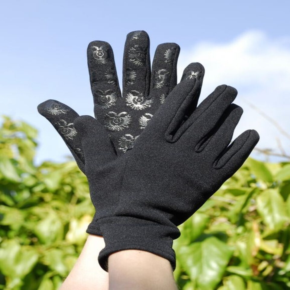 Rhinegold Fleece Lined Horse Riding Gloves Black | Size: X-Large
Colour: Black