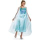 image 2 of Frozen Womens/Ladies Elsa Classic Costume - Blue - L L