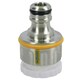 image 6 of Hozelock Outdoor Garden Tap Hose Threaded Tap Connector 3/4in - 1/2in 5pc
