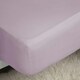 image 3 of Belledorm 400 Thread Count Egyptian Cotton Fitted Sheet - Mulberry - Single