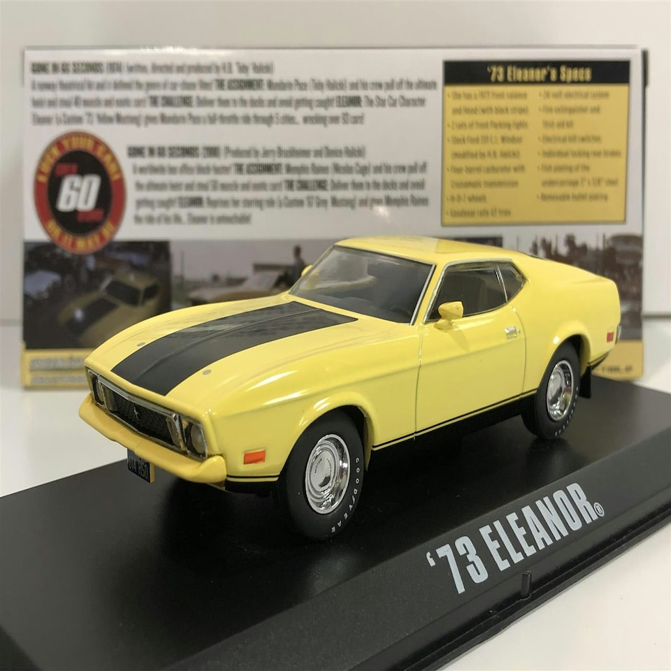 image 1 of Gone in Sixty Seconds 1973 Eleanor 1:43 Scale Greenlight 86412