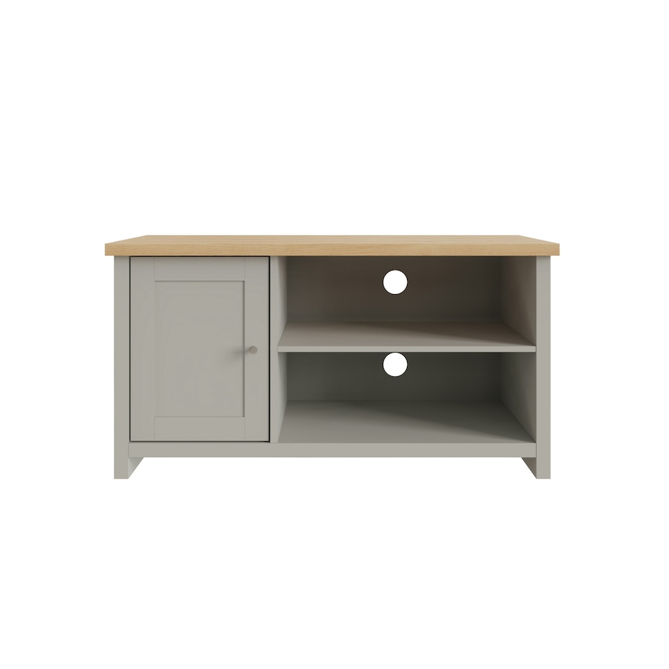 image 1 of GFW Lancaster Small TV Cabinet - Grey