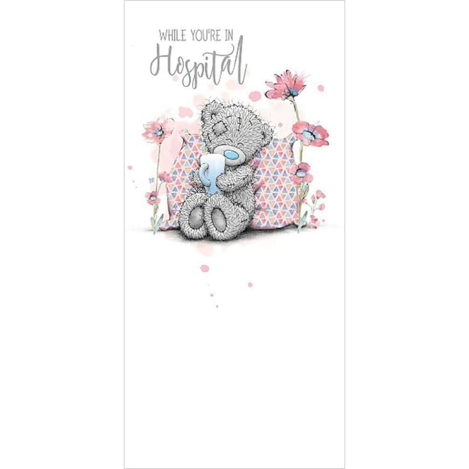 image 1 of Me To You Bear While You're In Hospital Card
