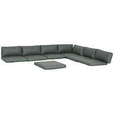 Outsunny Replacement Cushions for Outdoor Furniture Garden Seat Cushion Pad 