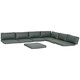 image 1 of Outsunny Replacement Cushions for Outdoor Furniture Garden Seat Cushion Pad 