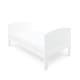 image 4 of Coleby Classic Cot Bed - Convertible Cot, Birth to 4 Years, Adjustable Base & Teething Rails (White)
