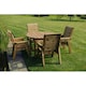 image 1 of Valley 4 Seater Round 4XC - Timber - L220 x W220 x H95 cm - Minimal Assembly Required - Set of Waterproof Cushions Included