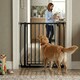 image 8 of Safetots Extra Tall Elite Safety Gate, 107cm - 116cm, Matt Black, Extra Tall 96.8cm in Height, Pressure Fit Stair Gate, Baby Gate for Doors Hallways and Spaces, Safety Barrier, Easy Installation