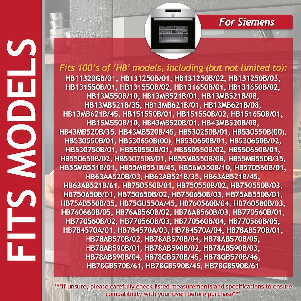 image 1 of SPARES2GO Heating Element for Bosch for Neff for Siemens Fan Oven Cooker (2 Turn, 2100W, 230V)