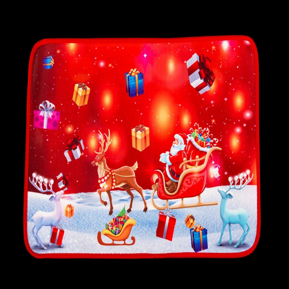 image 1 of 1 x Christmas Doormat Christmas Theme Printed Soft Anti-Slip Floor Mats Rugs Merry Christmas Indoor Outdoor Entrance Bathr