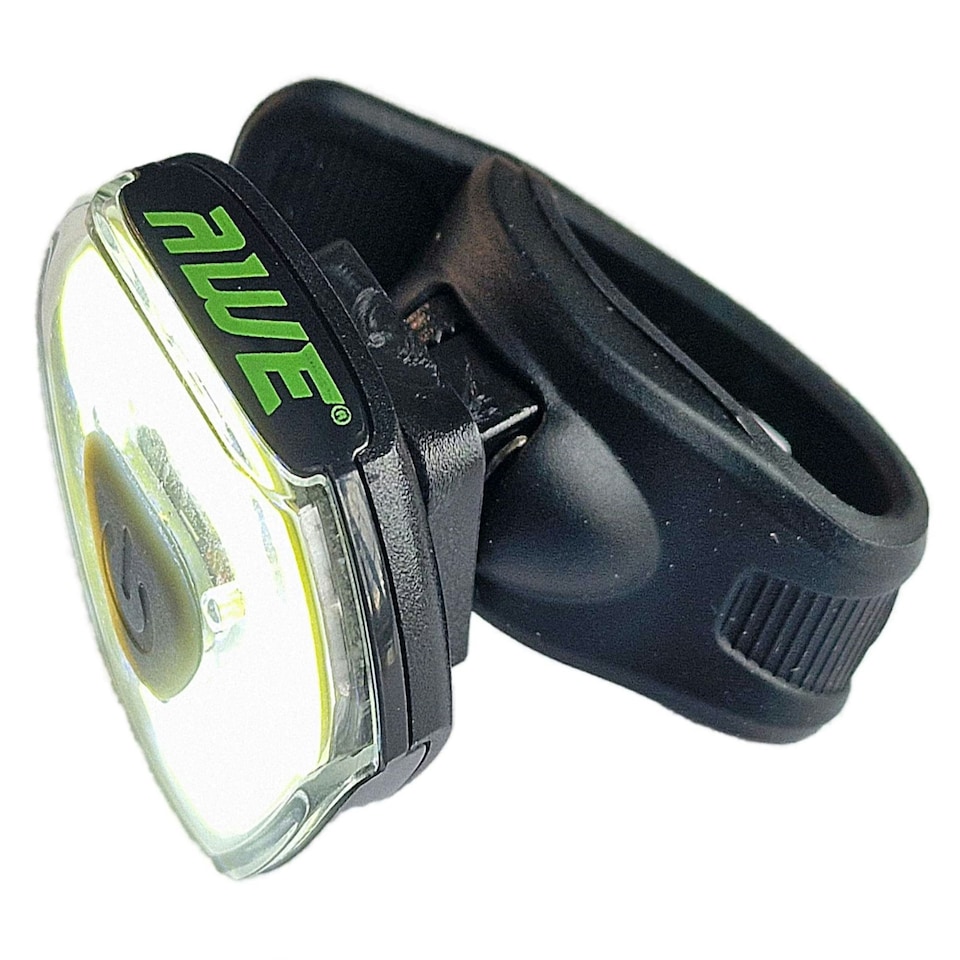 image 1 of AWEAlert 100 Lumens Rechargeable Bike Front light USB 18 COB Super Bright LED's