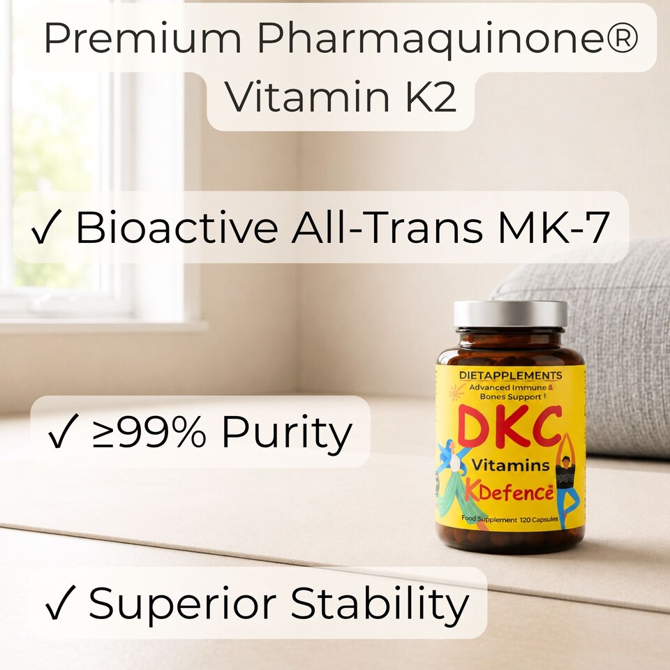 image 1 of Dietapplements Vitamin D3, Vitamin K2 & Vitamin C 90 Capsules