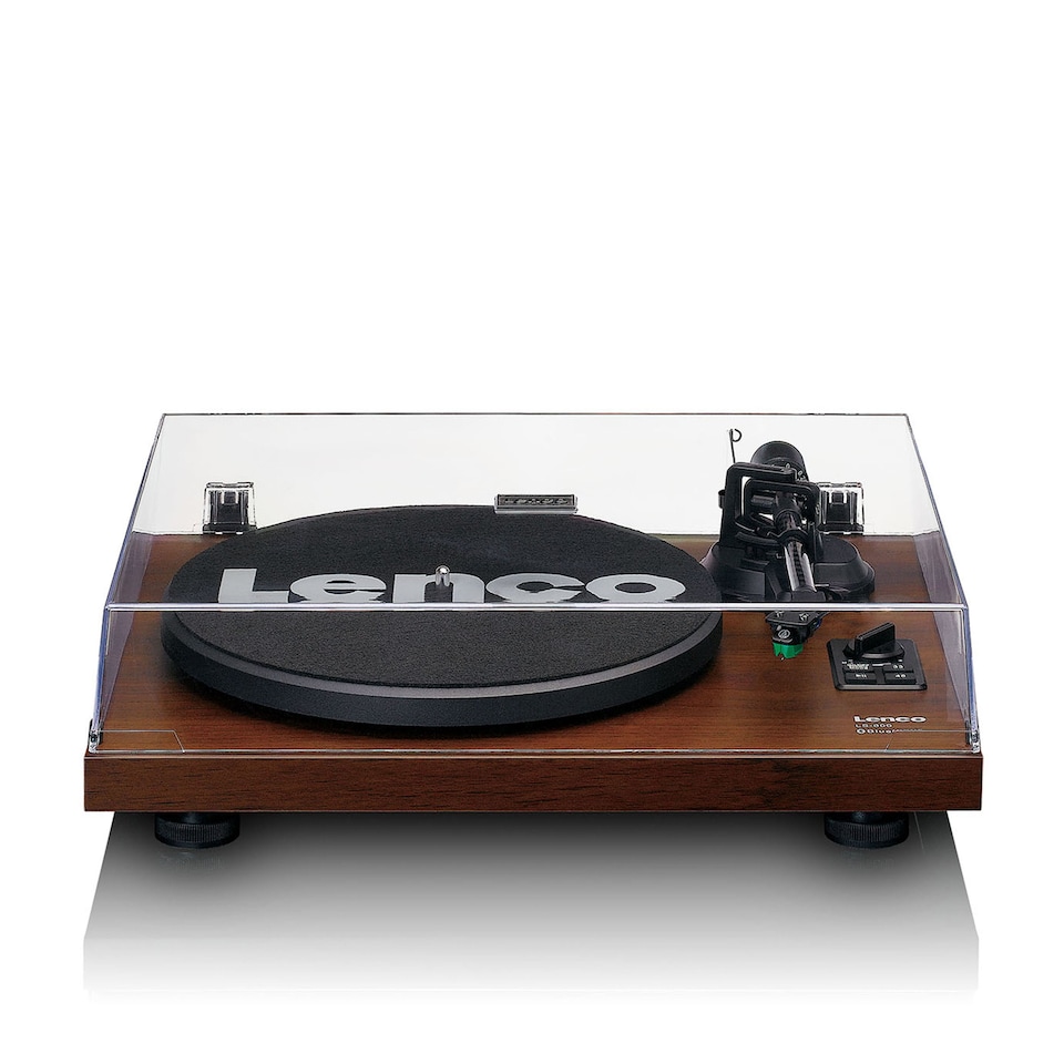 image 1 of LENCO LS-600WA - Record player with built-in amplifier and Bluetooth plus 2 external speakers