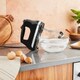 image 5 of KitchenAid 6 Speed Hand Mixer Flex Edge Onyx Black