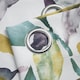image 1 of Giverny Eyelet Curtains - Green 229 cm x 229 cm