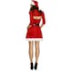image 2 of Fever Womens/Ladies Santa Claus Costume - Red/White - L | Multi | L