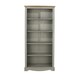 image 3 of Core Products Corona Grey Tall Bookcase H176.6cm x W80.0cm x D29.6cm Grey