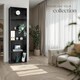 image 7 of Bookshelf Lexi - Bookcase with 5 shelves | Black | black | 60 x 30 x 190 cm | 1