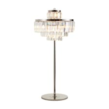 Interiors by Premier 10 Bulbs Floor Lamp Silver