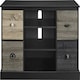 image 1 of Mercer TV-console with Drawers Multicolour 1739196PCOMUK Black | Black