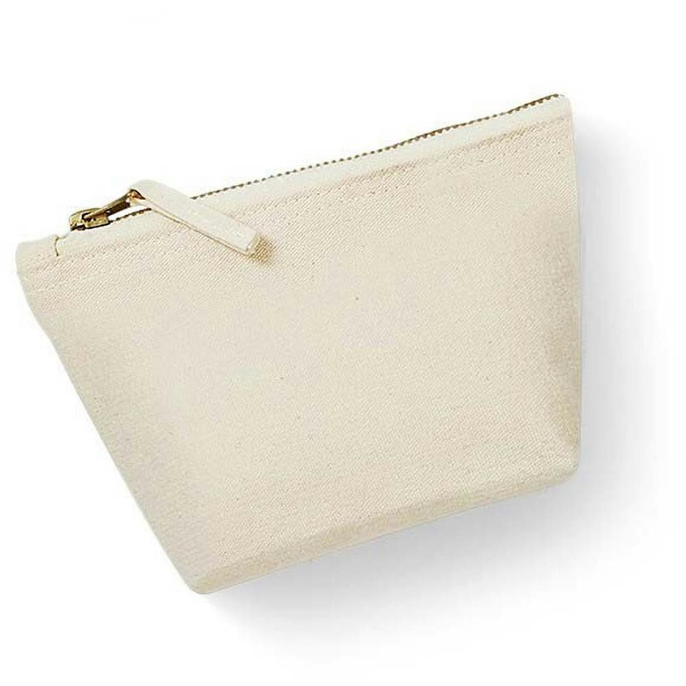 image 1 of Westford Mill Canvas Accessory Bag (Pack of 2) - Natural - S | Cream
