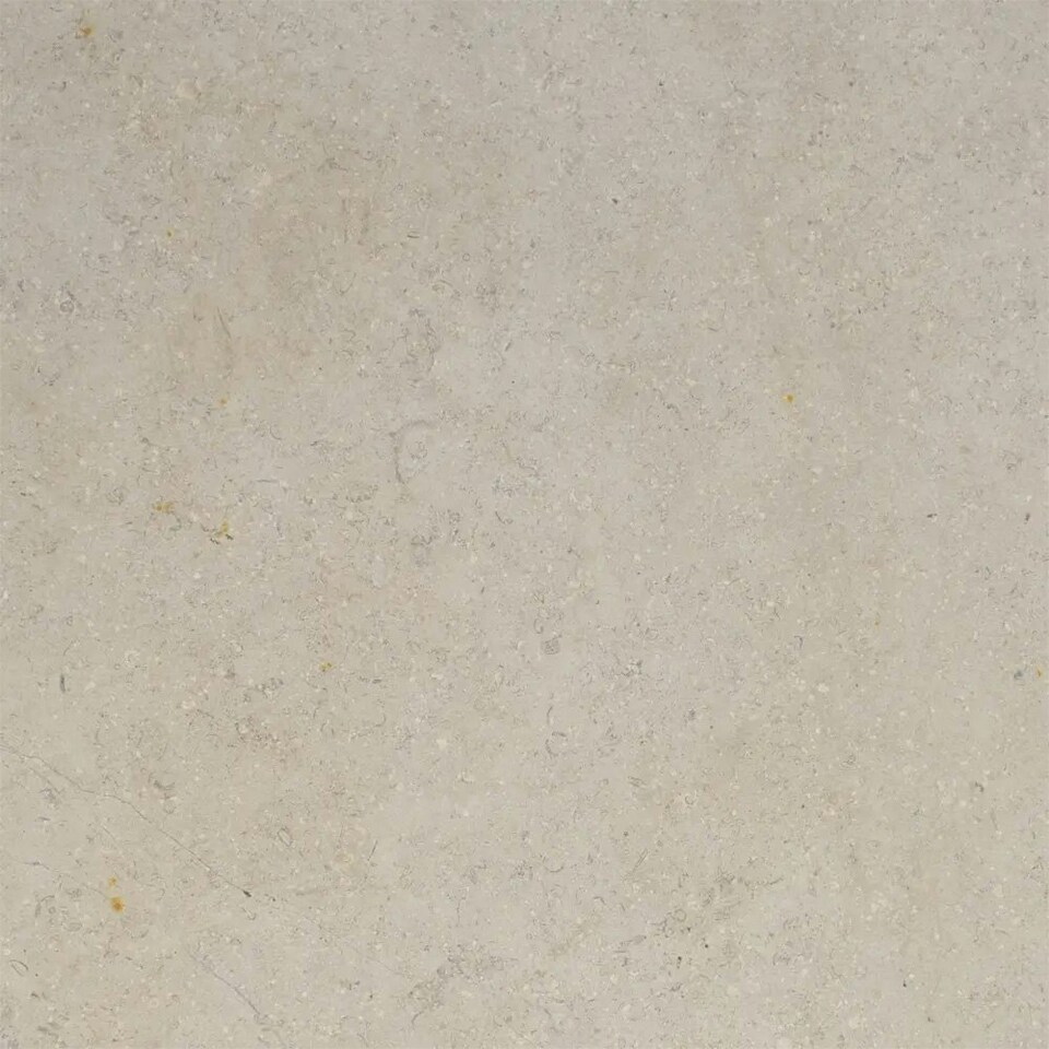 Fossil Pearl Satin Limestone 12ft x 24ft Natural Stone Coping Kit with 5ft Roman End
