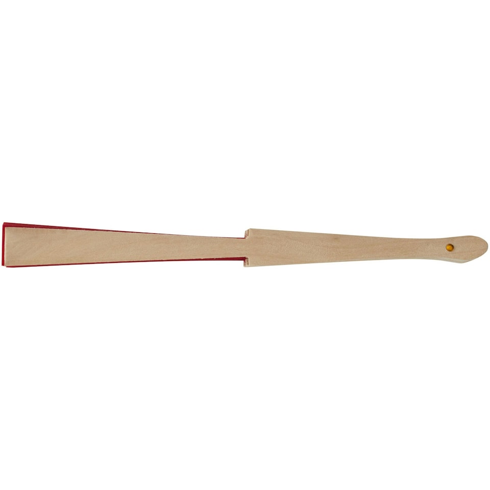 image 1 of Manuela Handheld Fan - Red - One Size