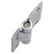 image 4 of Stainless Steel Hinge Heavy Duty 65x73mm Industrial Quality Door Hatch Locker Silver