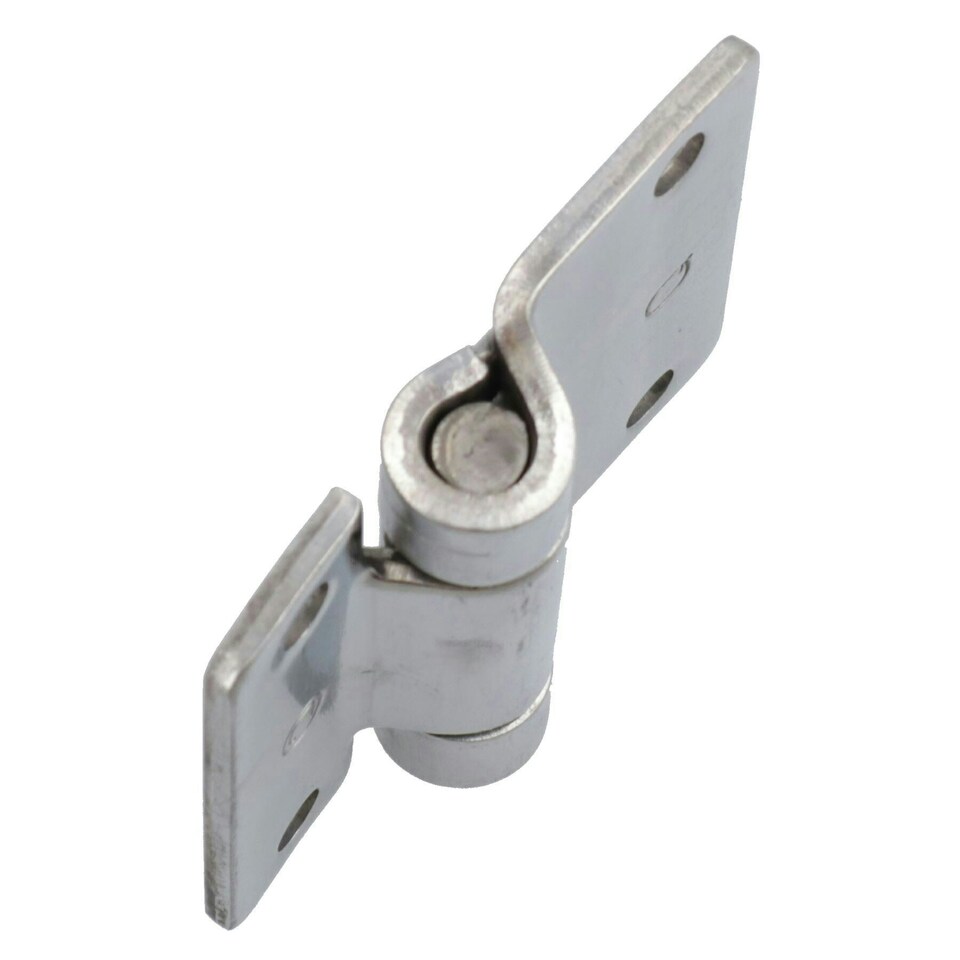 image 1 of Stainless Steel Hinge Heavy Duty 65x73mm Industrial Quality Door Hatch Locker Silver