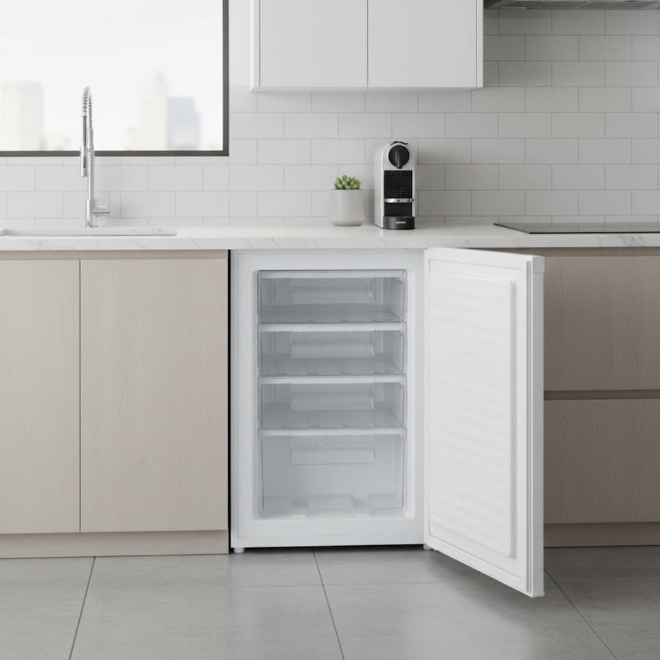 image 1 of HYE Under Counter Freezer 91 Litre 55cm Freestanding - White RF01UCFR91W01