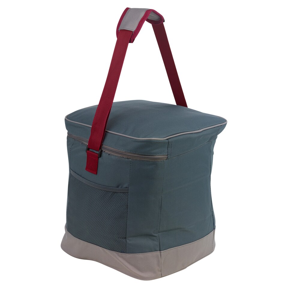 image 1 of Insulated Cooler Bag Shoulder Rucksack | Grey | 1