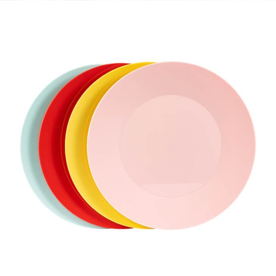 image 1 of Summerhouse by Navigate Strawberries & Cream Set of 4 Plates