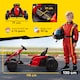 image 5 of AIYAPLAY 24V Electric Go Kart with Drift Mode, Adjustable Seat | Red