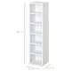 image 7 of HOMCOM Set of 2 CD Storage Units with Adjustable Shelves White