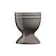 image 2 of Cooks Professional 4 Piece Egg Cup Set | Made From Durable Stoneware | Grey