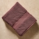 image 2 of OHS 4 x Luxury 100% Cotton 500GSM Bathroom Face Cloth Towel Red | Burgundy | Face cloth