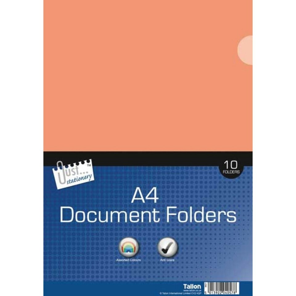 image 1 of 10 Plastic L Folders
