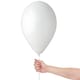 image 2 of White Bio Latex Balloons 33cm / 13 in - Pack of 10