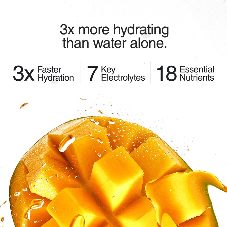image 1 of Phizz Mango 3-in-1 Hydration, Electrolytes and Vitamins Effervescent (60 Tablets)