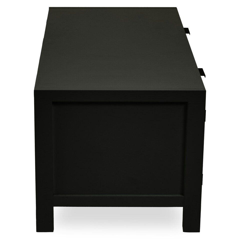 image 1 of Sherman Black Wood Media Unit