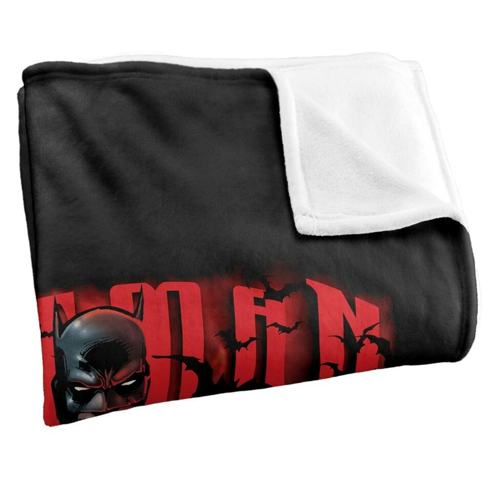 image 1 of Batman Character Art Blanket - Multicoloured - One Size (UTTV18657)