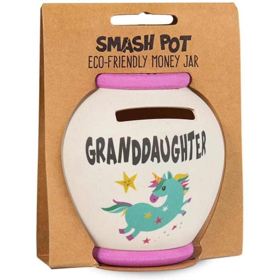 Bamboo Crew Smash Money Pot Granddaughter 225090013 DE