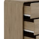 image 6 of Premium Freya 6 Drawer Dresser - Beige