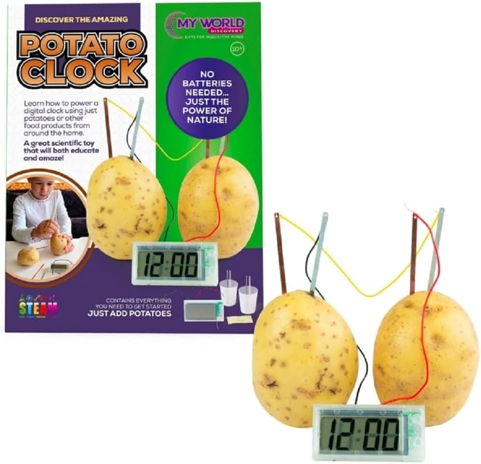 image 1 of Funtime Potato Clock