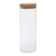 image 1 of Interiors by Premier Extra Large Glass Jar, Eco-Friendly Glass with Airtight Cork Lid and Chalkboard Label, For Storing Spices