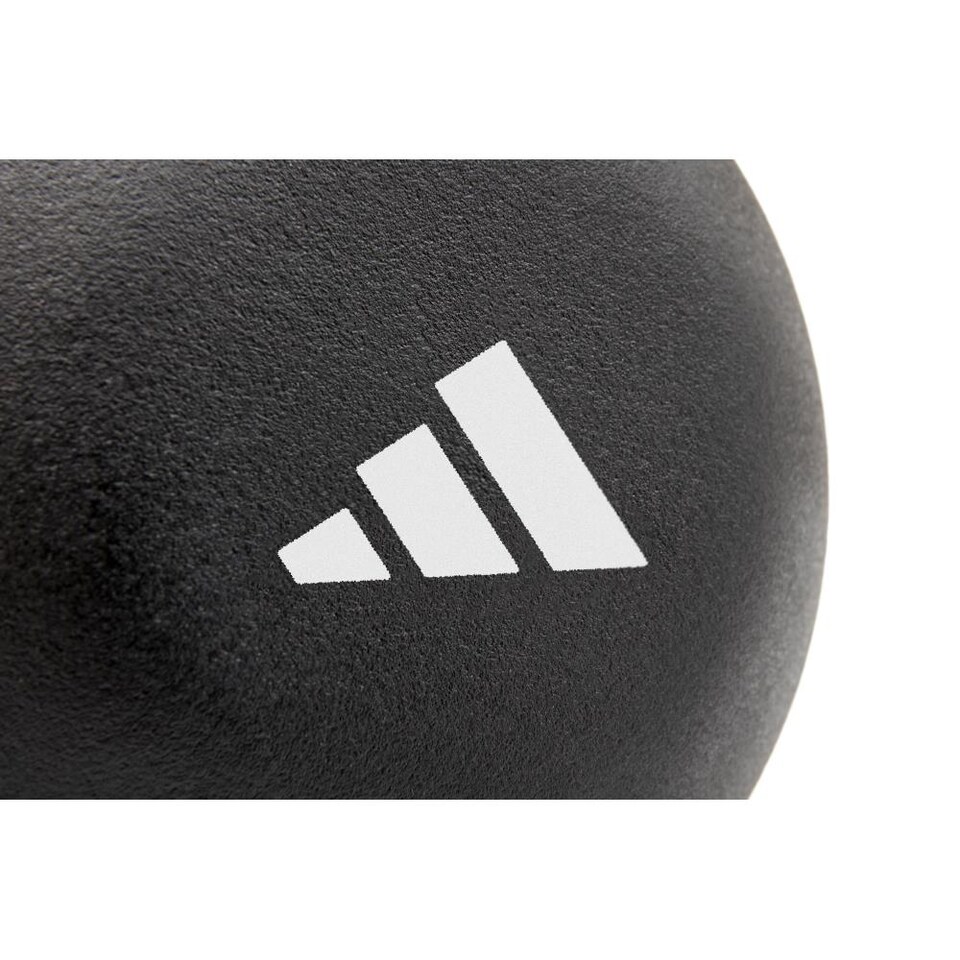 image 1 of Adidas 16 kg Neoprene-Coated Cast Iron Kettlebell | Black | Black | Not provided