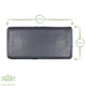 image 3 of Nicola Spring Heavy Duty Rubber Boot Tray - 80 x 40cm - Black Black