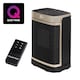 image 9 of Russell Hobbs RHCH2001G Space Heater in Black & Gold Square 1500W Portable Electric Heater