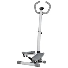 HOMCOM Adjustable Twist Stepper Step Machine For Home Gym Aerobic Workout