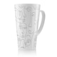 image 1 of line drawing of faces Designer Latte Mug
